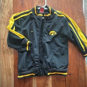 Nike Kids Jacket in Black and Gold